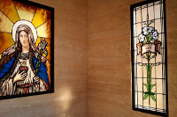 Vetrata artistica per cappella