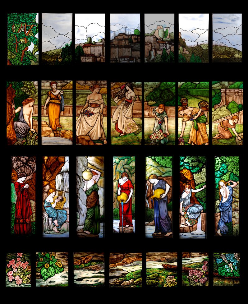 Vetrate artistiche villa lilli